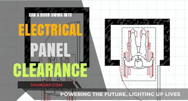 Ensuring Safety: Door Swing and Electrical Panel Clearance Explained