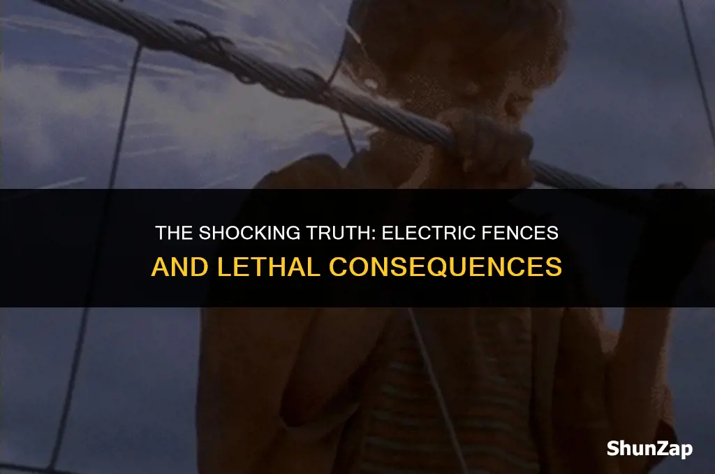 can a electric fence kill you