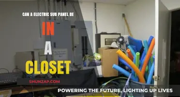 Exploring Safety: Can an Electric Sub Panel Be Installed in a Closet?