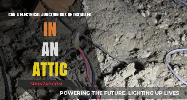 Exploring Attic Installations: A Guide to Electrical Junction Boxes