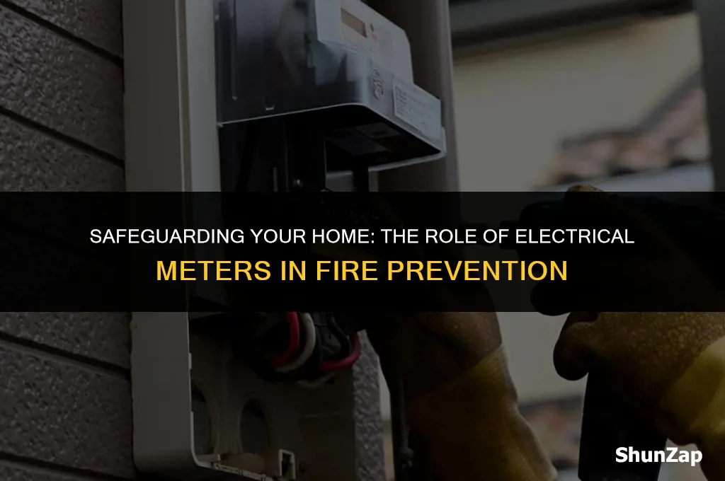 can a electrical meter protect u from a electrical fire