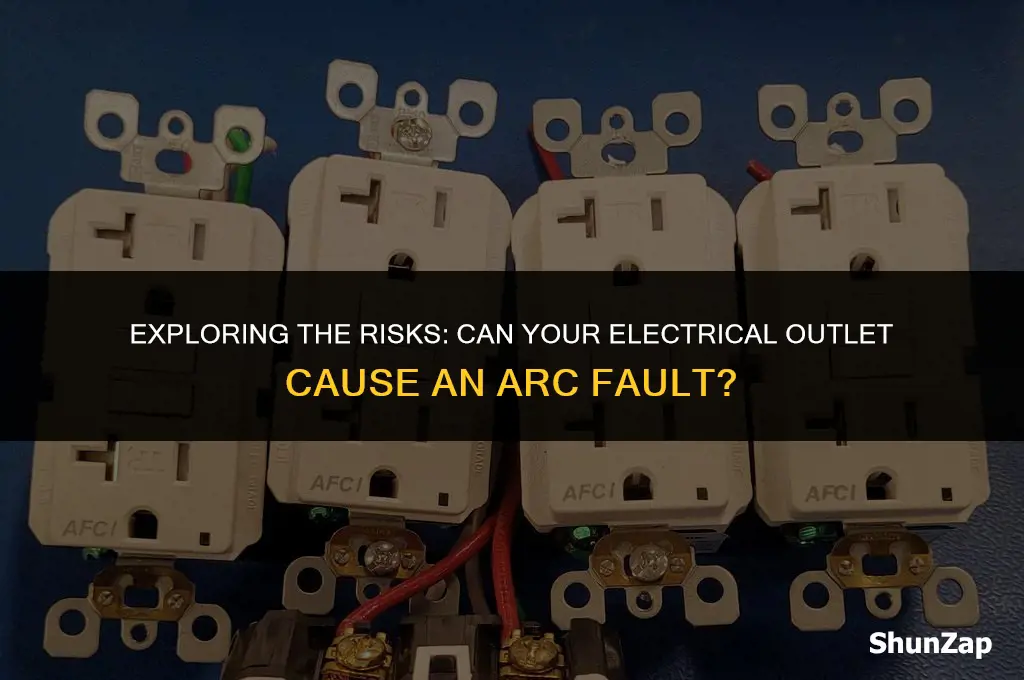 can a electrical outlet be a source of arc fault