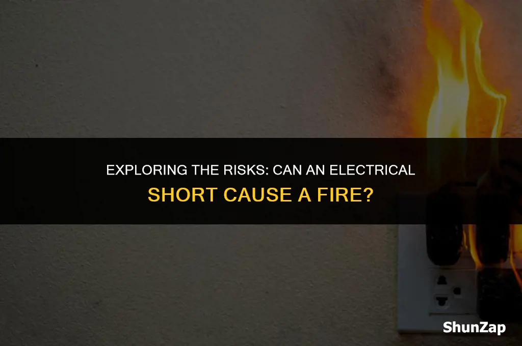 can a electrical short