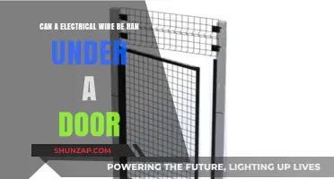 Safely Running Electrical Wires Under Doors: A Comprehensive Guide