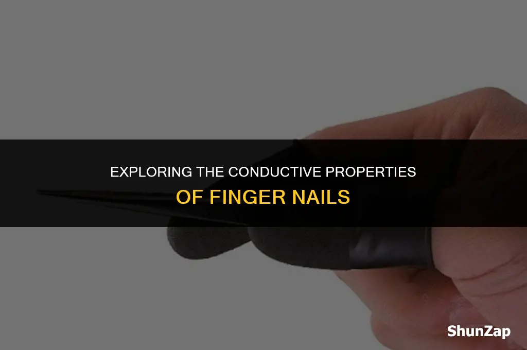 can a finher nail conduct electricity