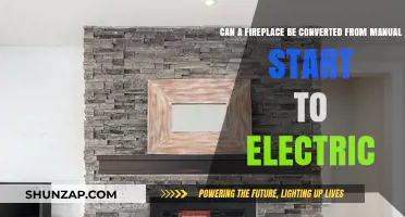 Effortless Flames: Converting Your Manual Fireplace to Electric
