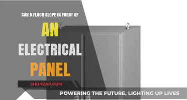Exploring Safety: Can a Floor Slope in Front of an Electrical Panel?