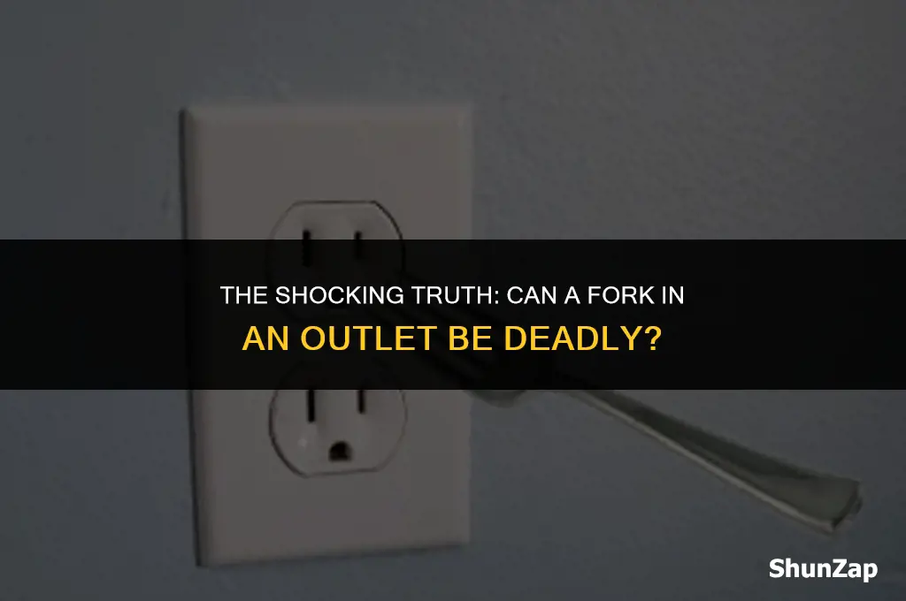 can a fork in an electrical outlet kill you
