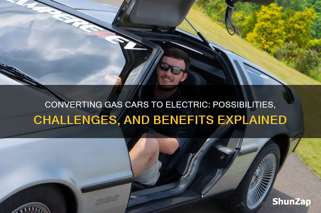 can a gas car be converted to electric