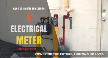 Safe Distances: Gas and Electrical Meters in Close Proximity
