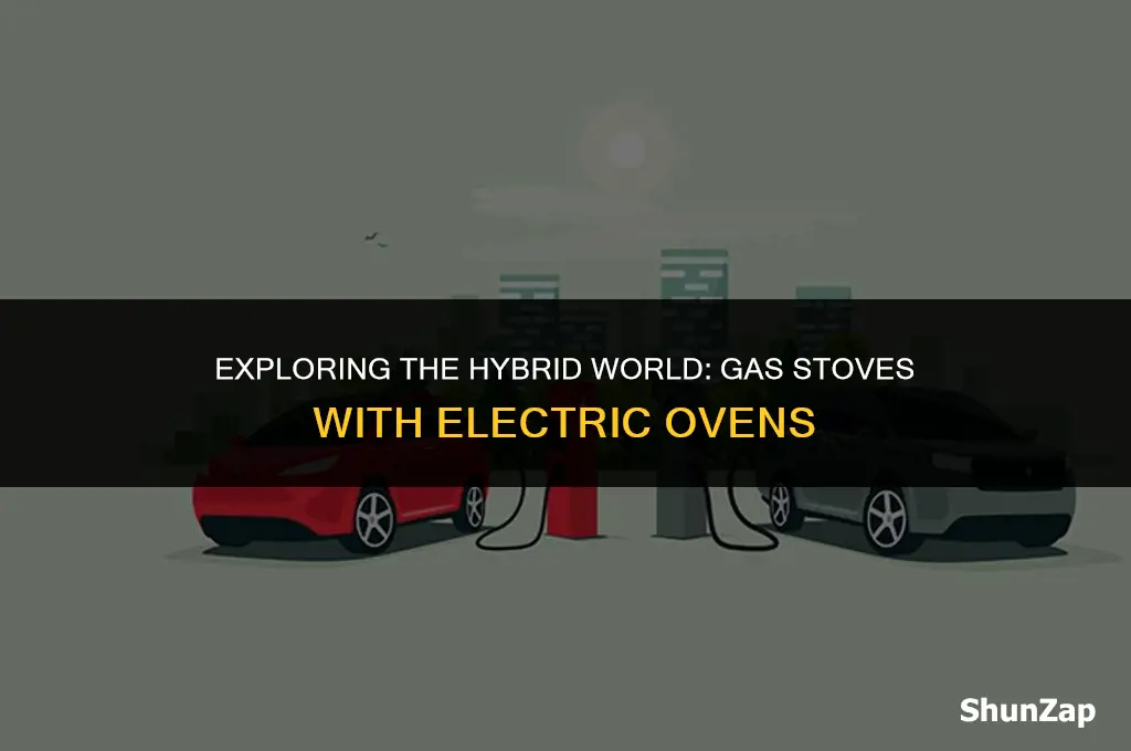 can a gas stove have an electric oven
