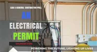 Can a General Contractor Pull an Electrical Permit?
