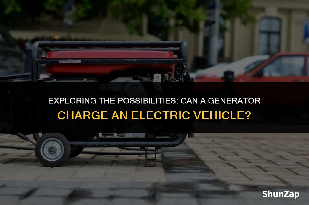 can a generator charge an electric vehicle