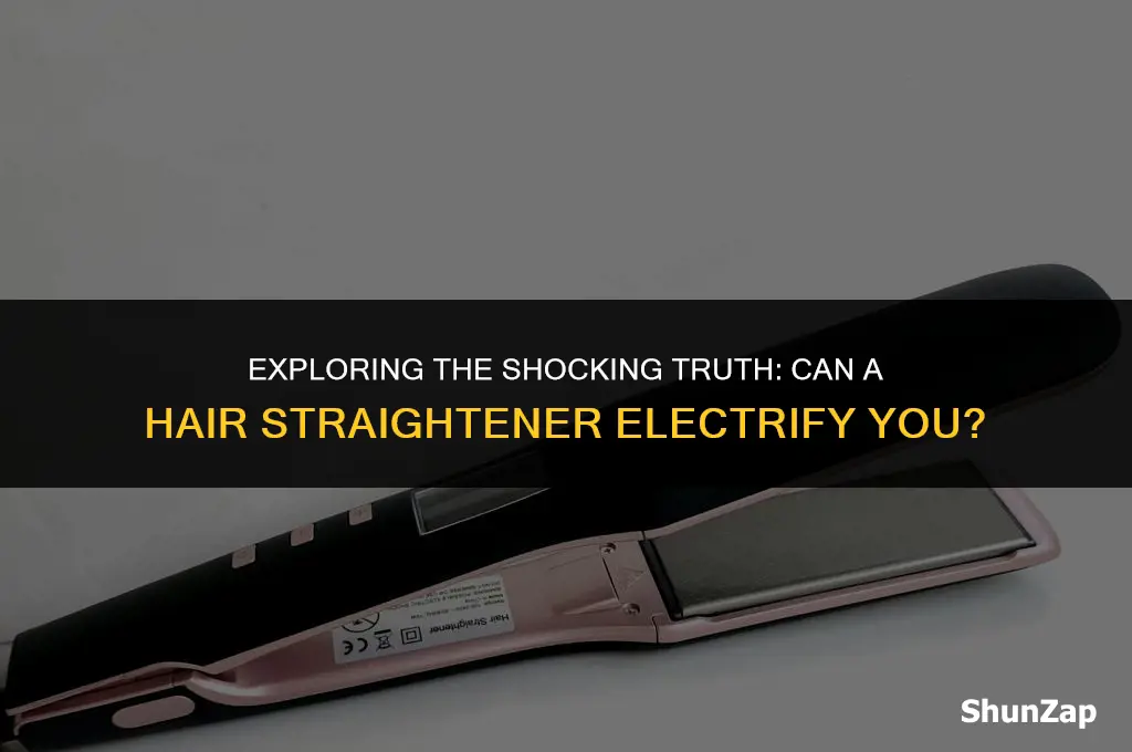 can a hairstraghter electric u