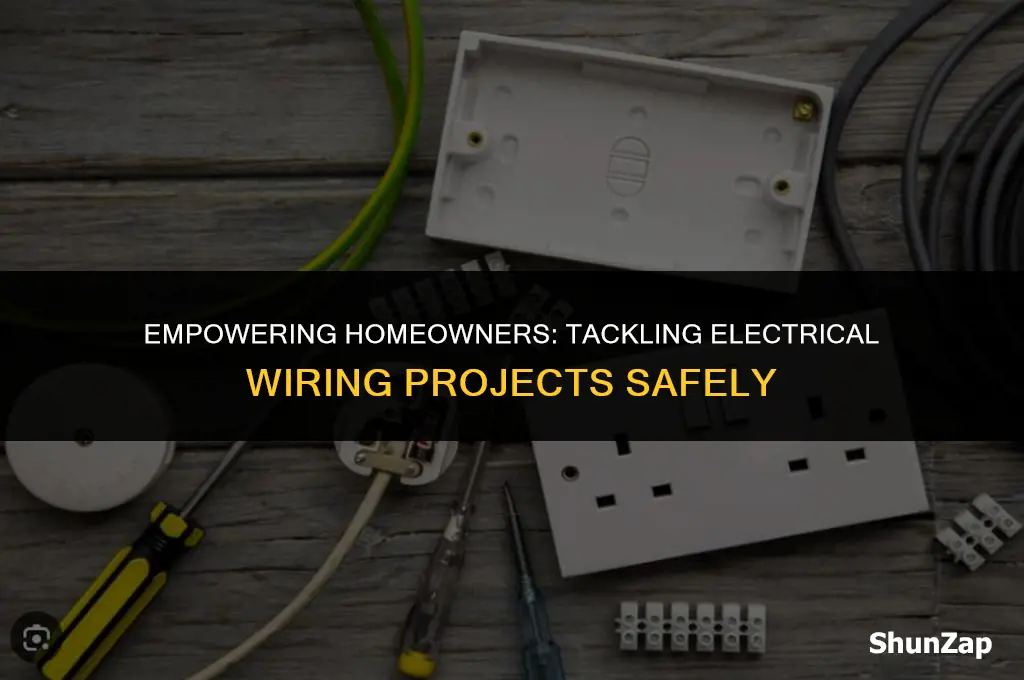 can a homeowner do electrical wiring