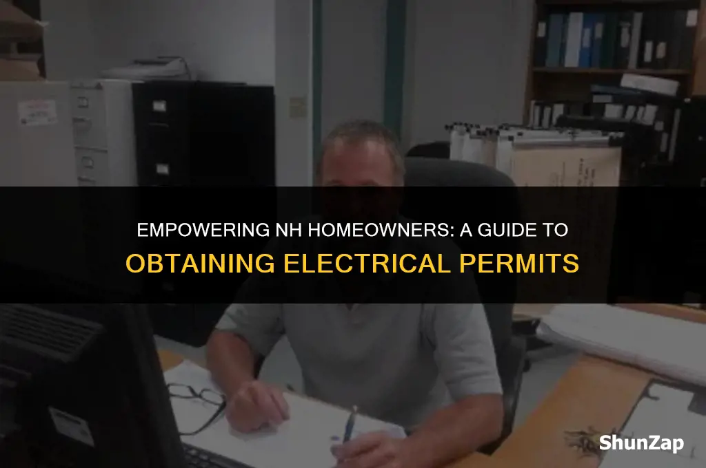 can a homeowner pull an electrical permit in new hampshire