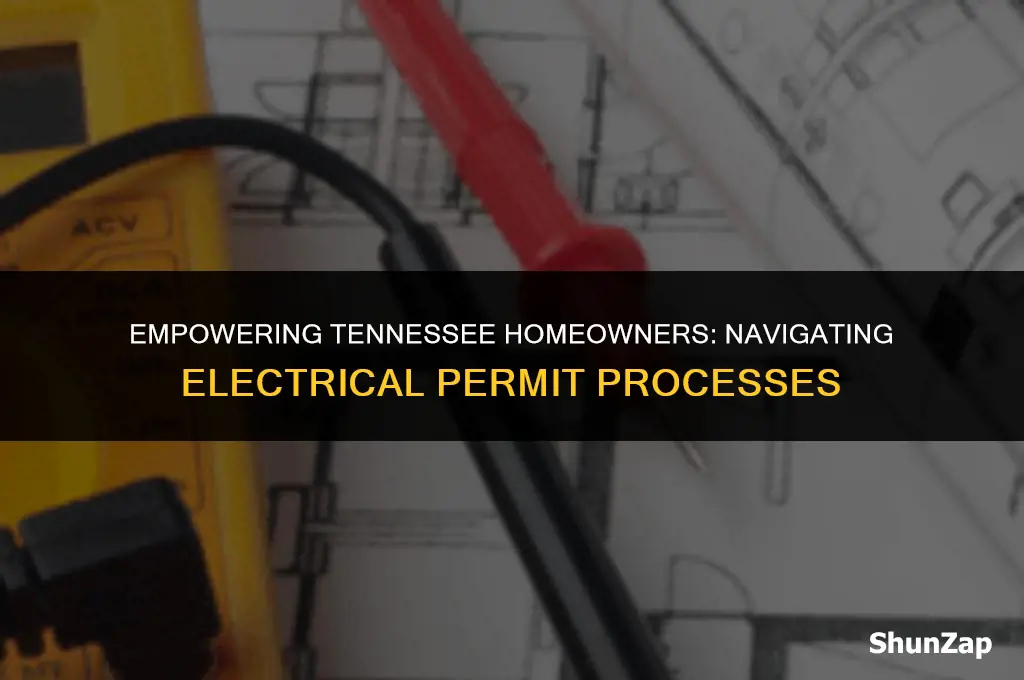 can a homeowner pull an electrical permit in tennessee