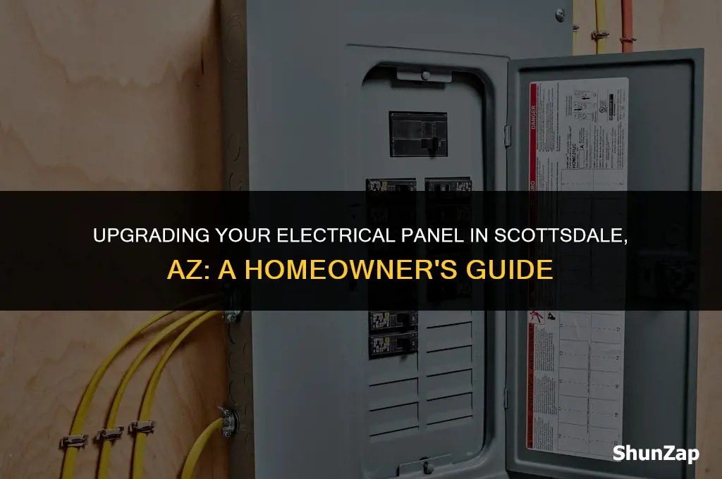can a homeowner replace electrical panel scottsdale az