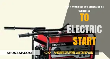 Exploring the Feasibility of Converting a Honda EB5000 Generator to Electric Start