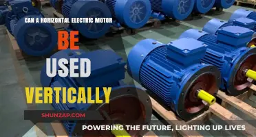 Can Horizontal Electric Motors Operate Vertically? Key Considerations Explained