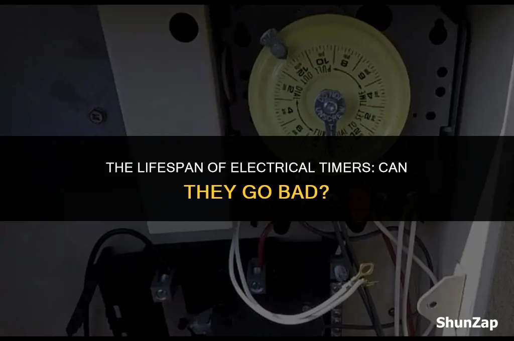 can a house wired electrical timer go bad