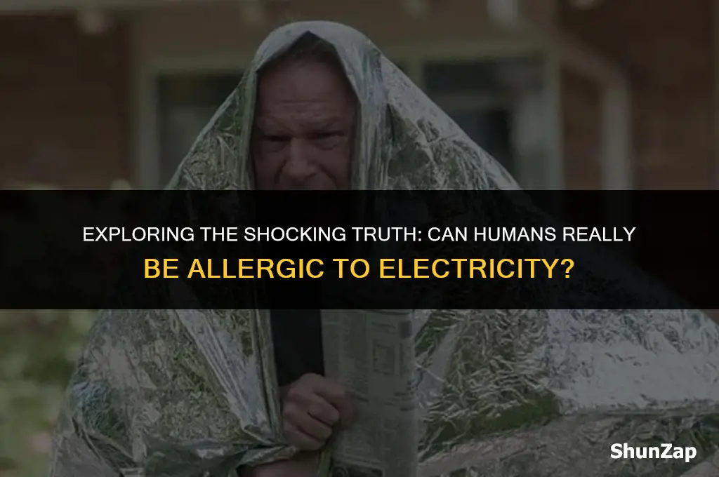 can a human be allergic to electricity