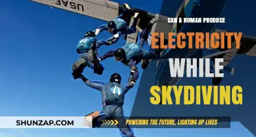 Harnessing the Sky: Human Electricity Generation During Skydiving