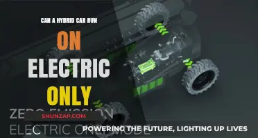 Can Hybrid Cars Operate Solely on Electric Power?