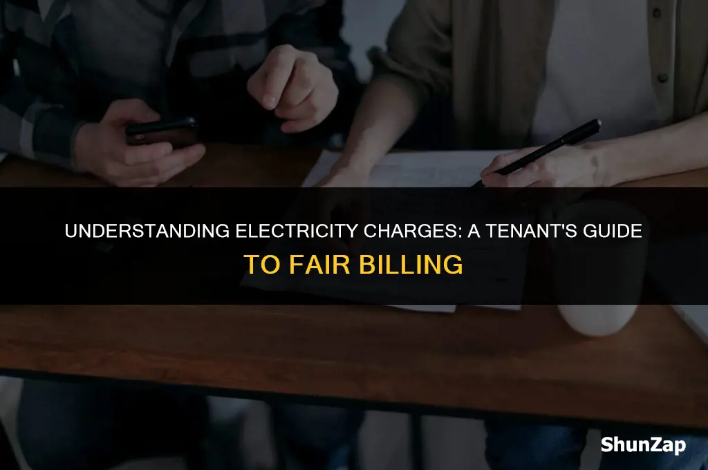 can a landlord charge extra for electricity