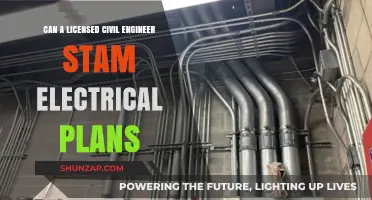 Can a Licensed Civil Engineer Stamp Electrical Plans?