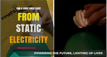 Illuminating Ideas: Can Static Electricity Power a Light Bulb?