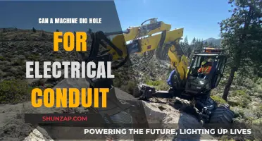 Exploring the Possibilities: Can Machines Dig Holes for Electrical Conduit?