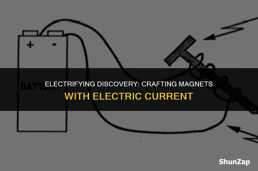 can a magnet be made with electric current