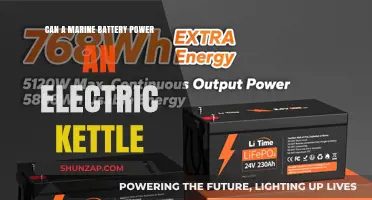 Exploring the Possibility: Marine Battery vs. Electric Kettle Power
