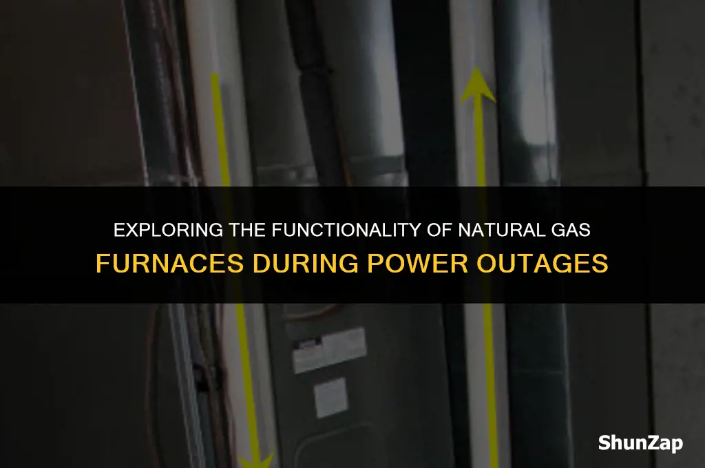 can a natural gas furnace run without electricity