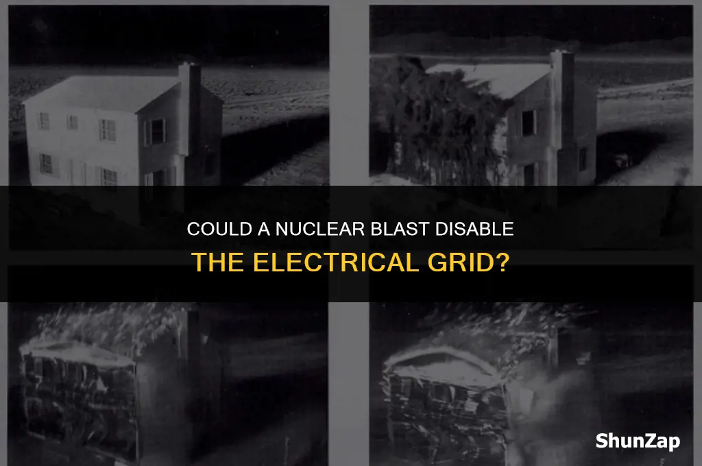 can a nuclear bomb knock out electrical grid