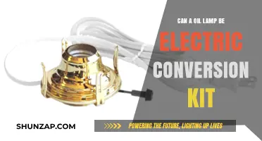 Illuminating Innovation: Converting Oil Lamps to Electric Power