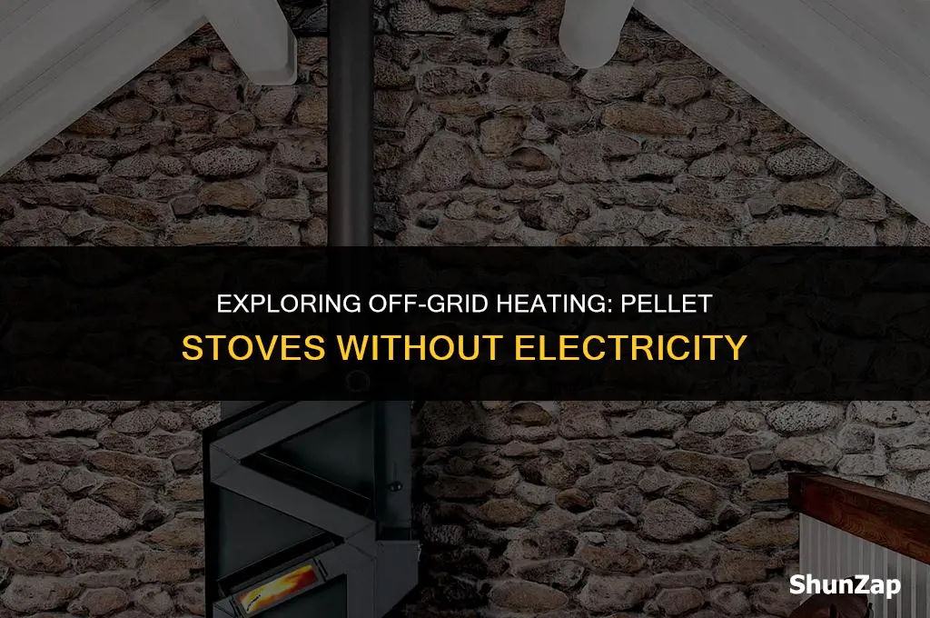 can a pellet stove be operated without electricity