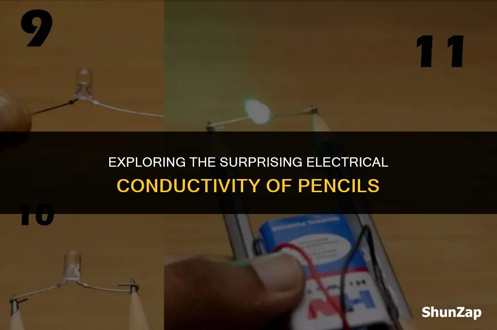 can a pencil conduct electricity