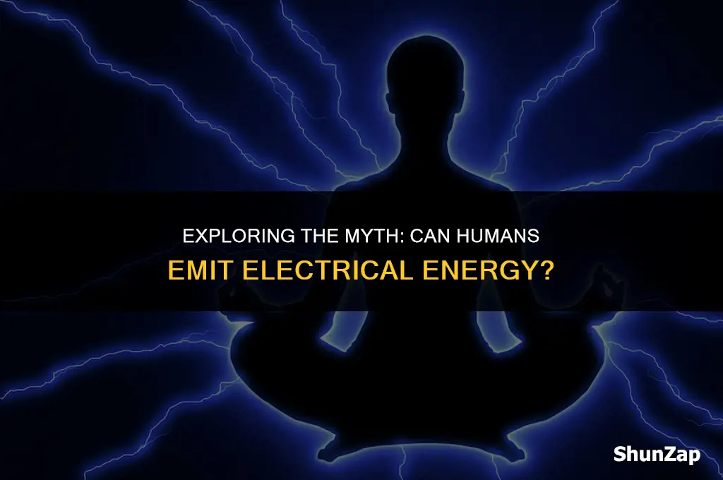 can a person give off electrical energy