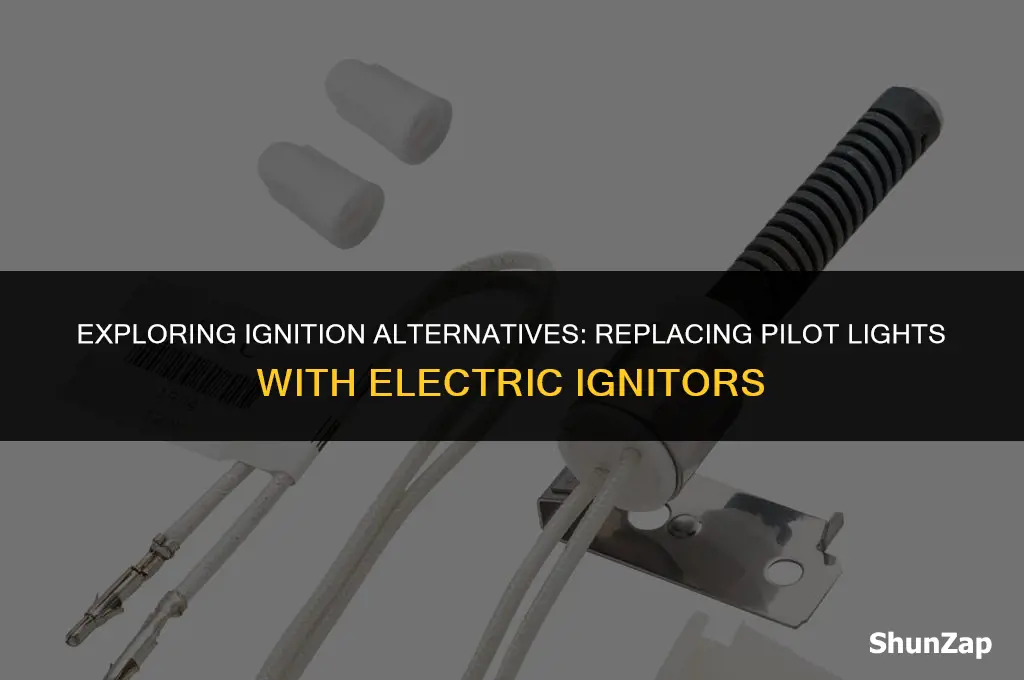 can a pilot lite be replaced by an electric ignitor