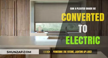 Transforming Your Pleated Shade: A Guide to Electric Conversion