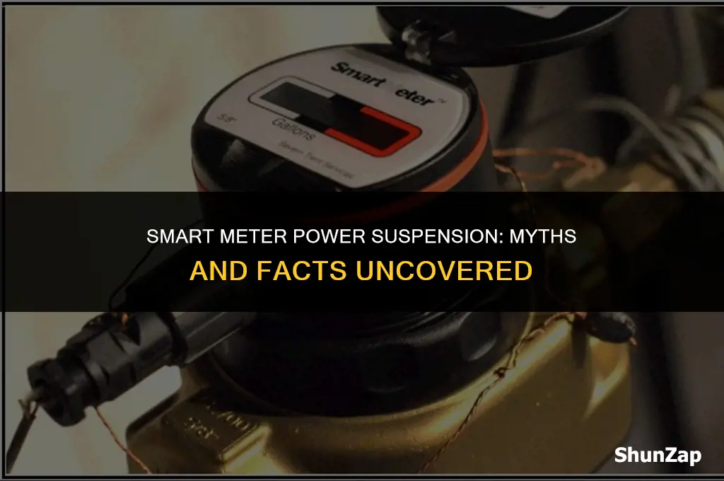 can a power co suspend electric through a smart meyer