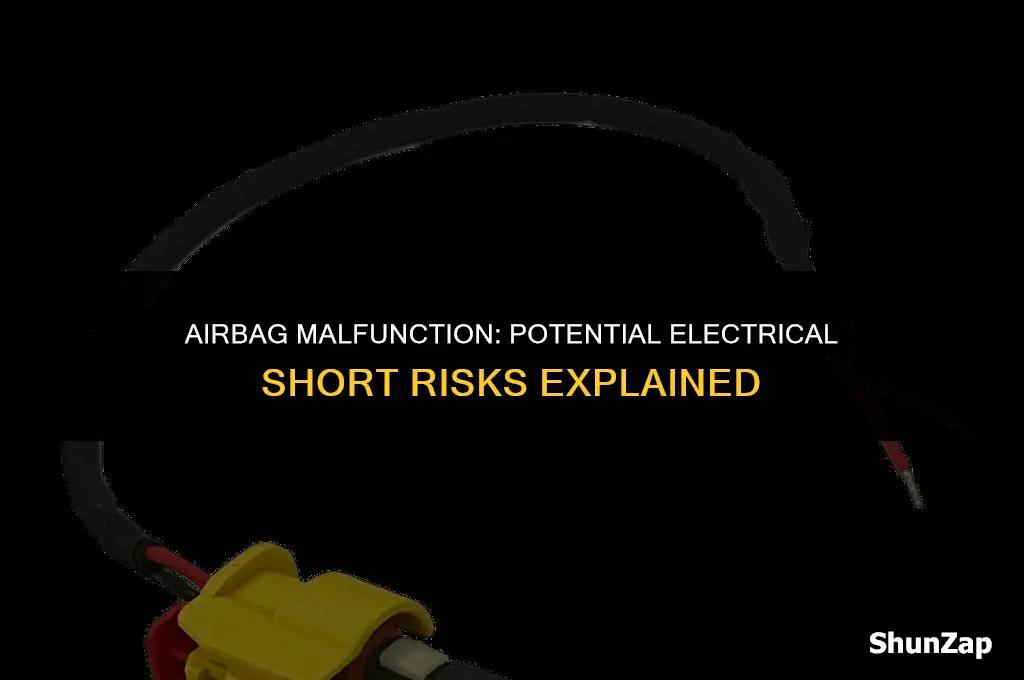 can a problem with an airbag create an electrical short
