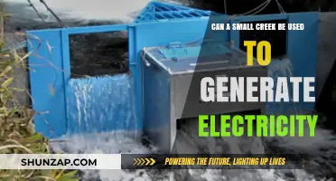 Harnessing Small Creeks: A Viable Source for Electricity Generation?