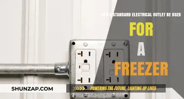 Using a Standard Electrical Outlet for Your Freezer: Safe or Risky?