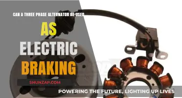 Using Three-Phase Alternators for Electric Braking: Feasibility and Applications
