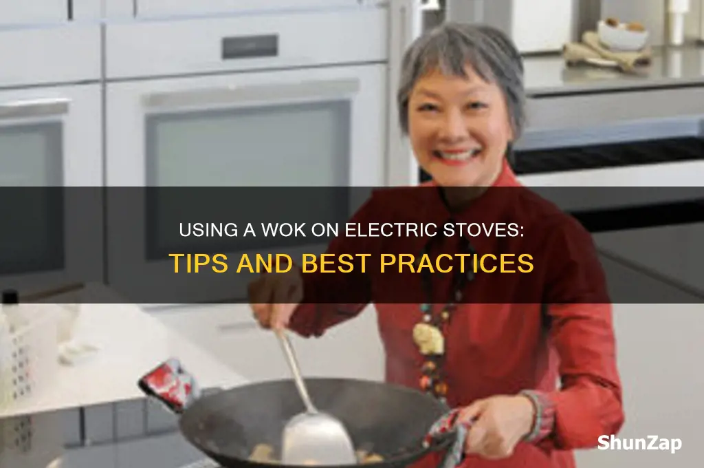 can a wok be used on an electric stove