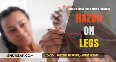 Can Women Use Men's Electric Razors for Leg Shaving?