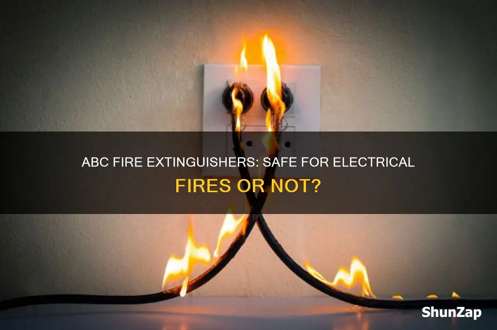 can abc fire extinguisher used electrical fire